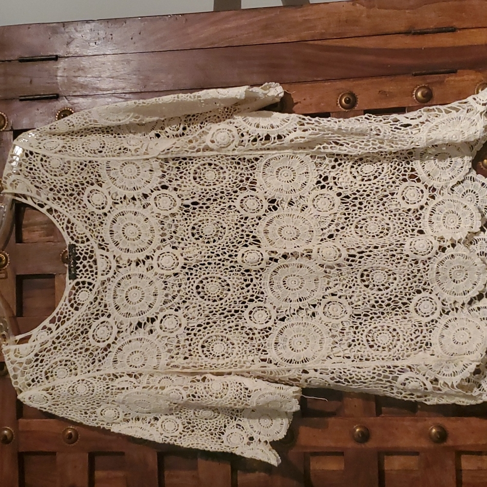 Crocheted blouse